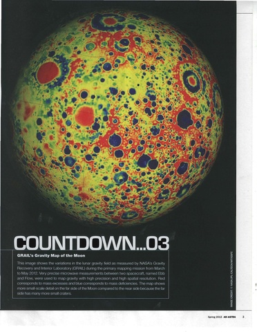 Poster on GRAIL's Gravity Map of the Moon