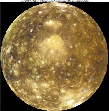 Ganymede - A View Across the Surface