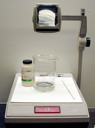 Overhead, Beaker, Lycopodium