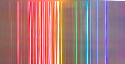 Holographic Rainbow Laser Diffraction