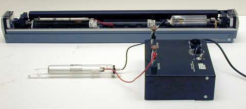 Old Laser Tubes and Laser Tube Mirrors.