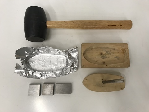 Metal & Concrete Boats Set up