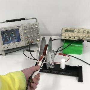 Set up for Displacement Current Demo