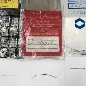 Several styles and ratings of Zener Diodes