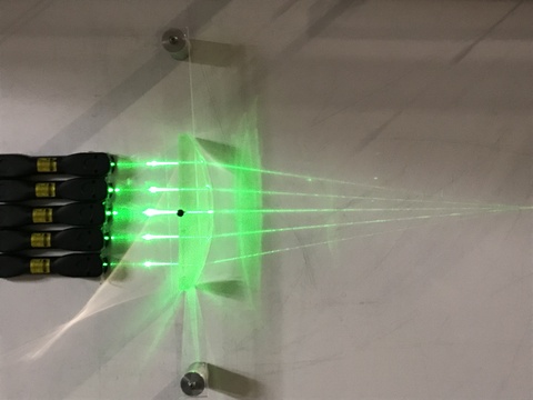  Parallel Lasers and Lenses Demo