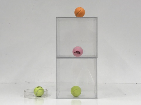 Balls on a Shelf